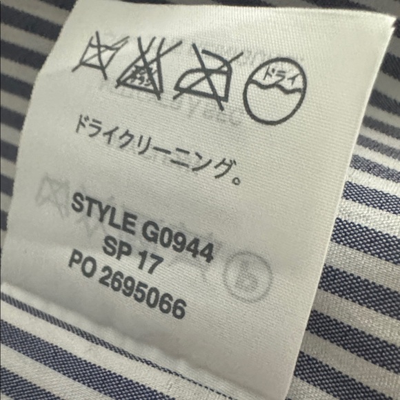 J. CREW Navy Blue White Red Tweed Blazer Jacket Stripes Work Preppy 4 Business - Picture 10 of 11